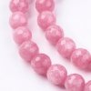 4094 Jadeit kamień naturalny fasetowany  8mm pasmo 38cm